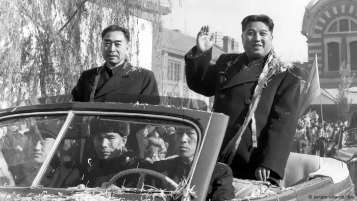 China Kim Il Sung besucht Peking (picture-alliance/dpa)