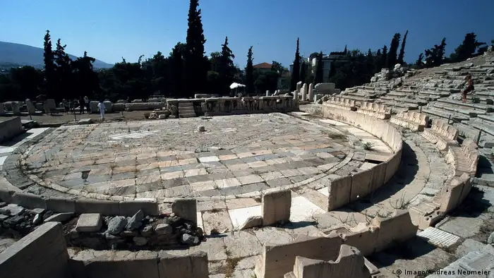 Griechenland Dionysostheater auf der Akropolis Athen