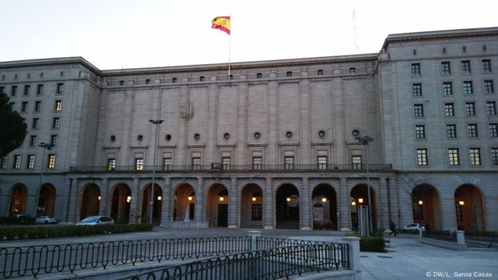 Francisco Franco Madrid Nuevos Ministerios (DW/L. Garcia Casas )