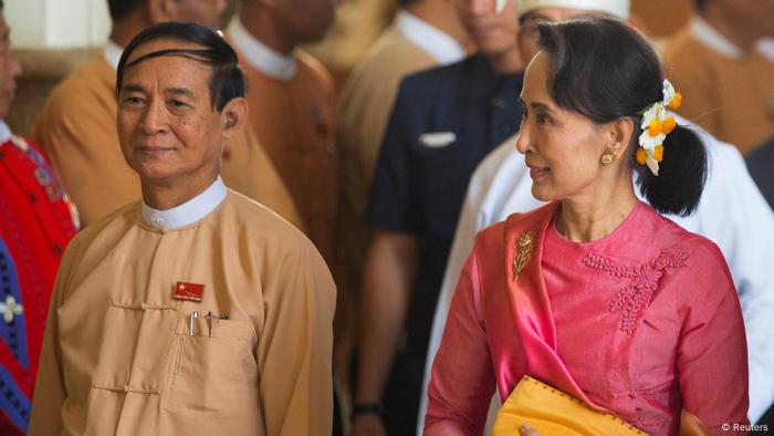 Myanmar Elects Win Myint As New President News Dw 28 03 18