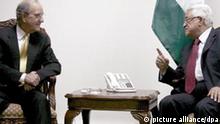 ميتشل يجتمع مع عباس عقب لقائه بالقادة الإسرائيليين