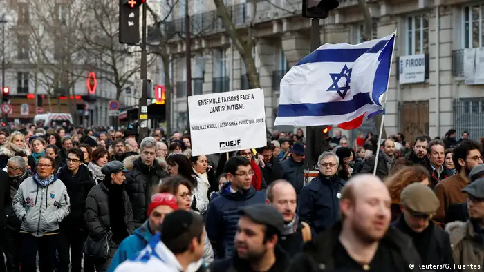 Frankreich - Erinnerung an Mireille Knoll - MarcheBlanche (Reuters/G. Fuentes)