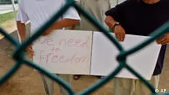Uigurische Häftlinge auf Guantanamo