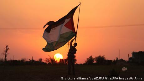 Palästina Vor dem Marsch der Rückkehr in Rafah (picture-alliance/dpa/ZUMA Wire/APA Images/A. Amra)