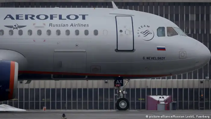 Aeroflot Airbus A320 (picture-alliance/Russian Look/L. Faerberg)