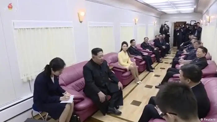 China - Besuch von Kim Jong Un - Verabschiedung in Beijing	(Reuters)