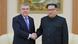 Nordkorea Kim Jong Un und Thomas Bach Nordkorea Kim Jong Un und Thomas Bach