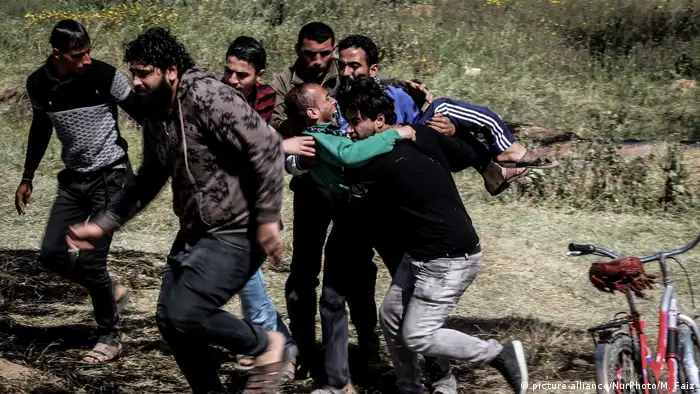Palästinenser-Israel Konflikt im Gaza-Streifen (picture-alliance/NurPhoto/M. Faiz)