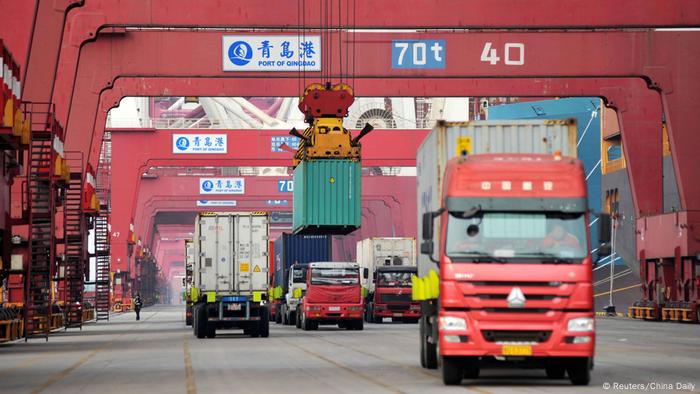 China Container-Hafen