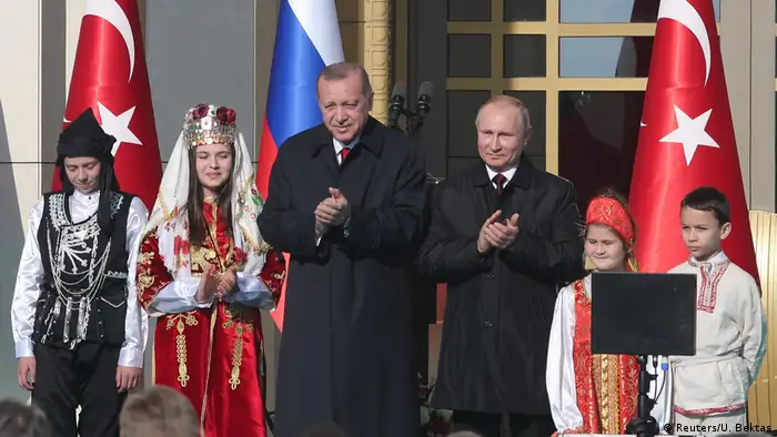 Türkei Recep Erdogan & Wladimir Putin in Ankara | Grundsteinlegung-Zeremonie Akkuyu AKW