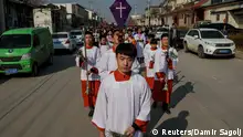在中国,天主教徒被边缘化