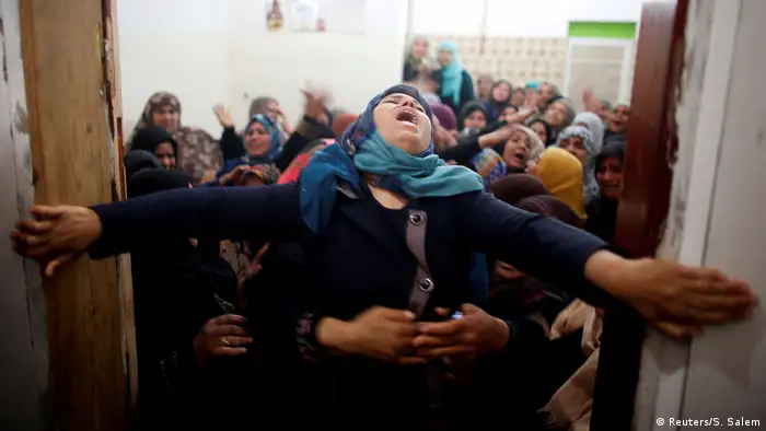 Palästina Proteste Gaza Streifen (Reuters/S. Salem)