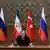 Türkei Ruhani, Erdogan und Putin beim Treffen in Ankara
