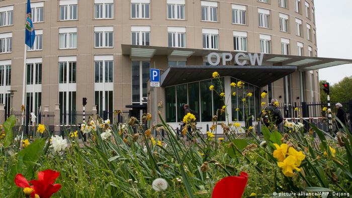 Niederlande OPCW Hauptgebäude in Den Haag (picture-alliance/AP/P. Dejong)