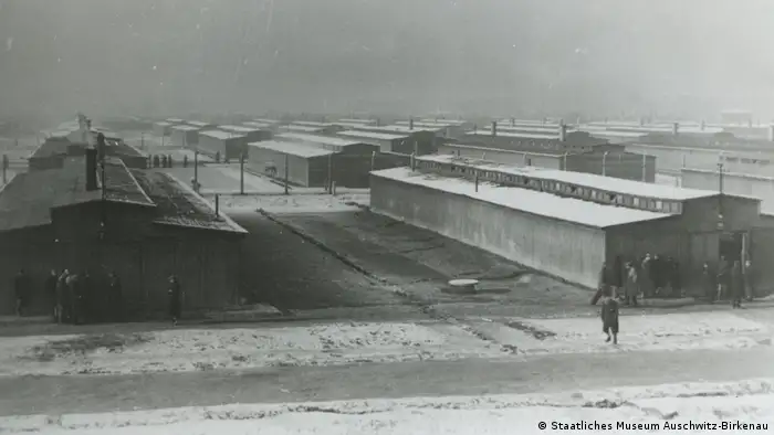 Las barracas, muy juntas, en Auschwitz-Birkenau. La familia de Höllenreiner vivía en el llamado campamento gitano.