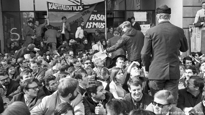 Studetski protest 1968. u Frankfurtu na Majni