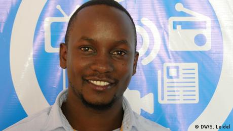 Uganda Abaas Mpindi, CEO Media Challenge Initiative (DW/S. Leidel)
