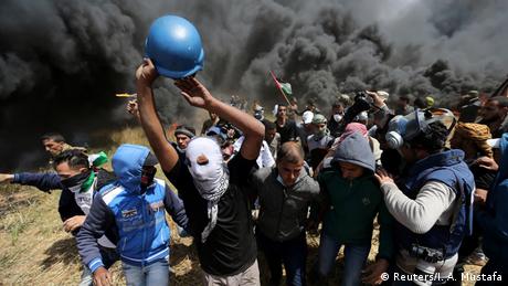 Proteste im Gazastreifen (Reuters/I. A. Mustafa)