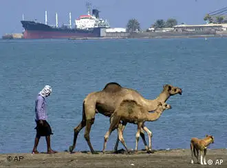 位于红海之滨的港口al-Hudaydah