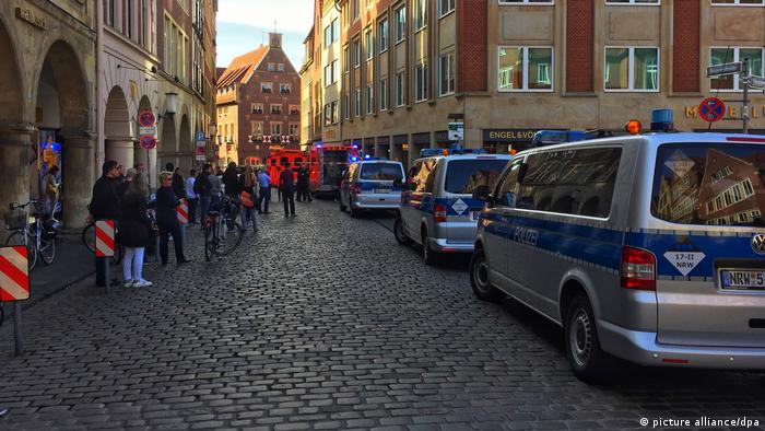 Deutschland Polizei: Täter von Münster ist tot (picture alliance/dpa)