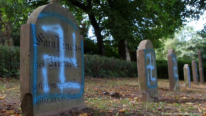 Jüdischer Friedhof Kröpelin geschändet