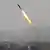 Ракета, выпущенная сирийской армией в Восточной Гуте