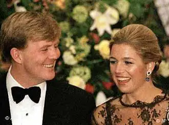 Alexander-Willem und Maxima Zorreguieta