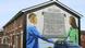 A mural promoting peace in east Belfast, northern Ireland A mural promoting peace in east Belfast, northern Ireland