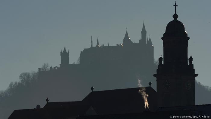 The family castle of the Hohenzollerns in Baden-Württemberg