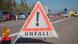 Sign for a road accident Sign for a road accident