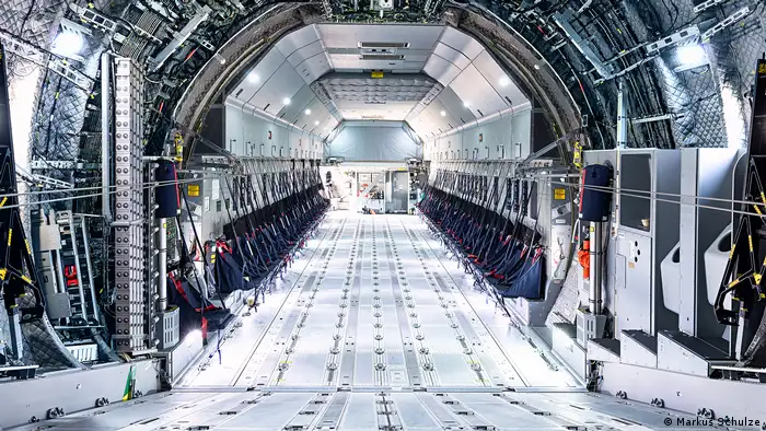Грузовой отсек самолета Airbus A400M