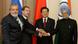 Brazilian President Luiz Inacio Lula da Silva, Russian President Dmitry Medvedev,Chinese President Hu Jintao and Indian Prime Minister Manmohan Singh, from left, pose for a photo at the first full-fledged summit of Brazil, Russia, India and China, collectively called BRIC, in the Ural Mountains city of Yekaterinburg, Russia Brazilian President Luiz Inacio Lula da Silva, Russian President Dmitry Medvedev,Chinese President Hu Jintao and Indian Prime Minister Manmohan Singh, from left, pose for a photo at the first full-fledged summit of Brazil, Russia, India and China, collectively called BRIC, in the Ural Mountains city of Yekaterinburg, Russia