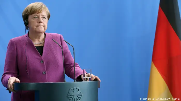 Merkel empfängt dänischen Ministerpräsidenten Rasmussen (picture-alliance/dpa/W. Kumm)
