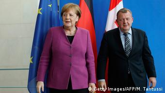Merkel empfängt dänischen Ministerpräsidenten Rasmussen