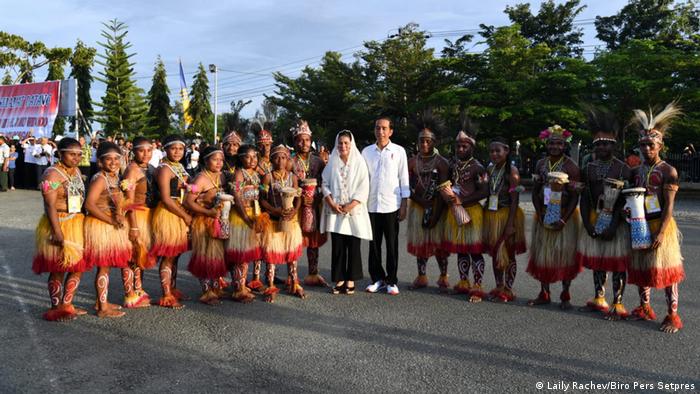 Indonesien Präsident Joko Widodo Besuch in Papua (Laily Rachev/Biro Pers Setpres)