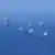 Dozens of Chinese naval vessels in formation 