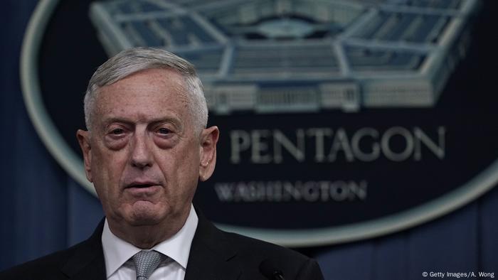 USA Militärschlag auf Syrien - Verteidigungsminister Mattis (Getty Images/A. Wong)