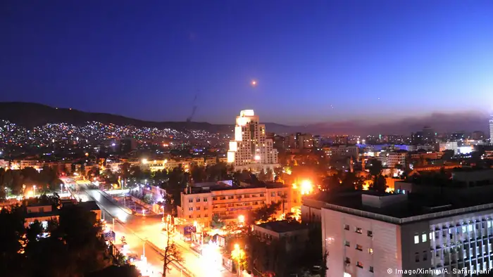 Дамаск после ракетного удара