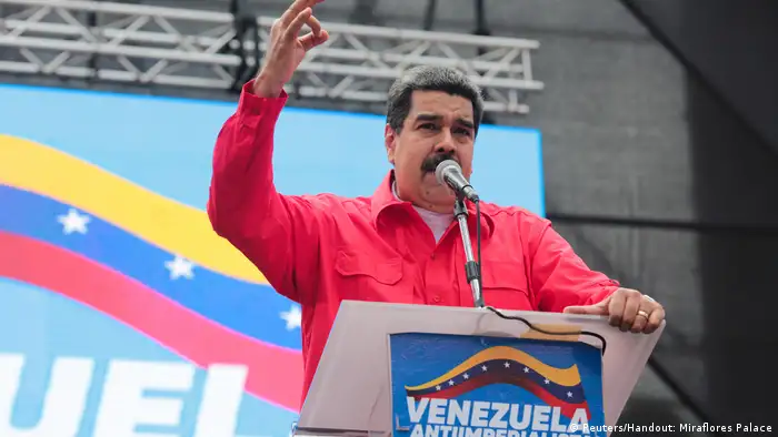 Venezuela Nicolás Maduro in Caracas (Reuters/Handout: Miraflores Palace)