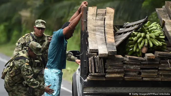 Kolumbien - Ecuador Gemeinsame Militäraktion wegen getöteter Journalisten (Getty Images/AFP/Raul Arboleda)