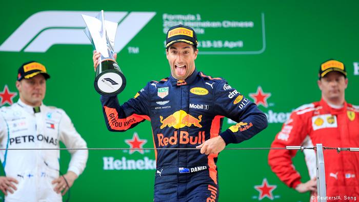 Formel 1 Großer Preis von China | Sieger Daniel Ricciardo (Reuters/A. Song)