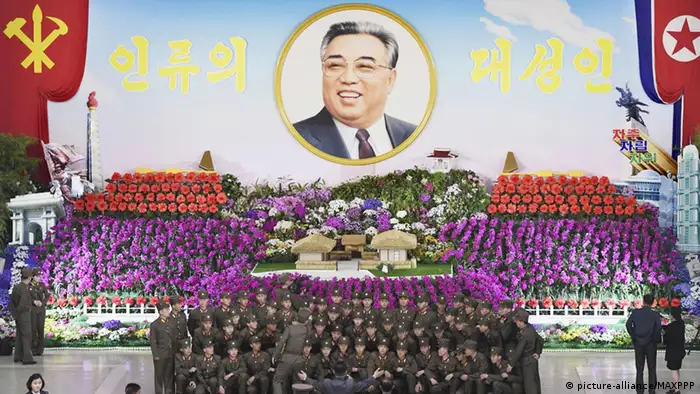 Nordkorea feiert Geburtstag des Staatsgründers Kim Il Sung