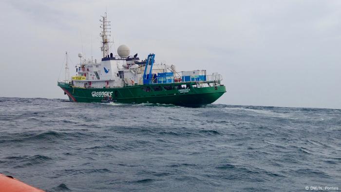 Embarcación Esperanza Greenpeace