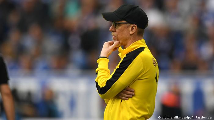 1. Bundesliga 30. Spieltag | FC Schalke 04 - Borussia Dortmund | Peter Stöger