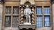 A statue of Cecil Rhodes is displayed on the front of on Oriel College A statue of Cecil Rhodes is displayed on the front of on Oriel College