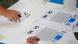Guatemala Referendum ballots show yes and no options on a table as someone casts a vote Guatemala Referendum ballots show yes and no options on a table as someone casts a vote