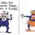 Карикатура Сергея Елкина на тему ответных санкций России против США