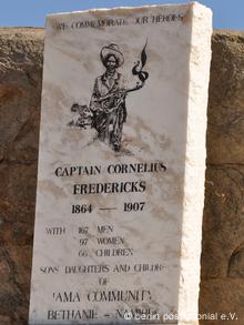 Frederiks-Denkmal in Namibia.