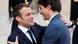 Frankreich Macron und Trudeau sind Freunde Frankreich Macron und Trudeau sind Freunde