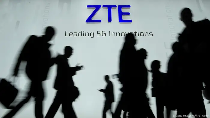 Spanien ZTE auf dem Mobile World Congress in Barcelona